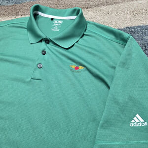 Baltusrol Adidas Golf ClimaLite Polo Men’s 2XL Green